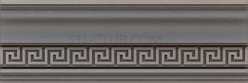 3D model Greek cornice (STL)